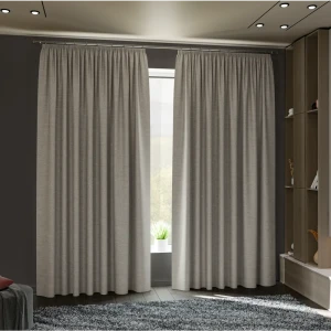 Комплект штор Miamoza Nola блэкаут коричневый 150x250 см 89420792