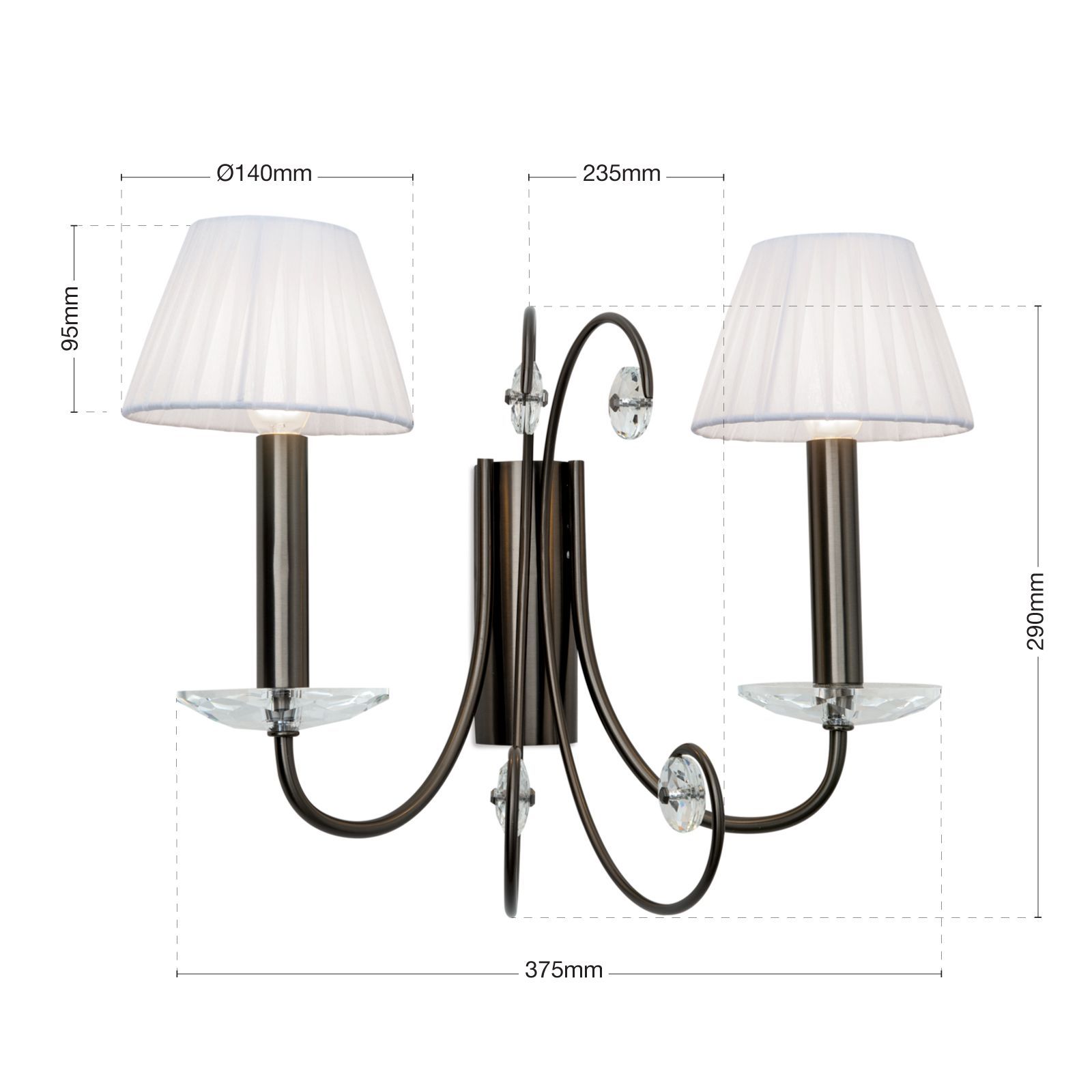 Латунный настенный светильник Orion Ariane ARCH-00121932 - Вид №22