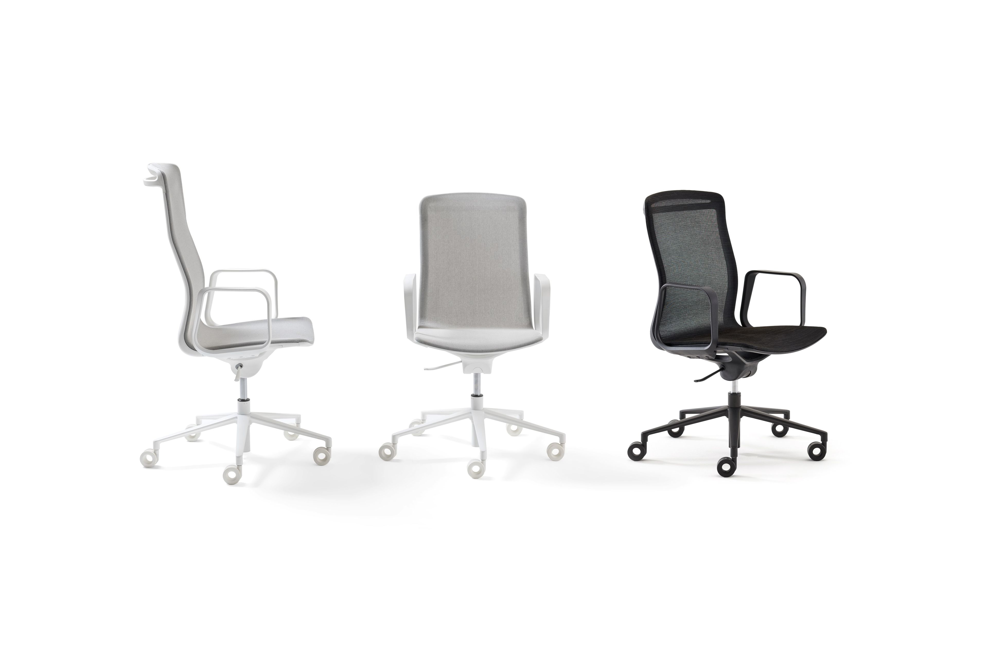 Сетчатый регулируемый по высоте офисный стул с колесами ESTEL GROUP ARIA ARCH-00042419 - Вид №2