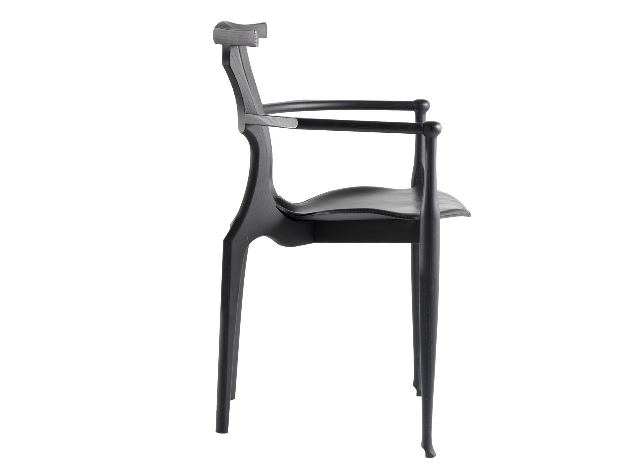 Штабелируемый стул из ясеня с подлокотниками BD Barcelona Гаулино ARCH-00143962 - Вид №14