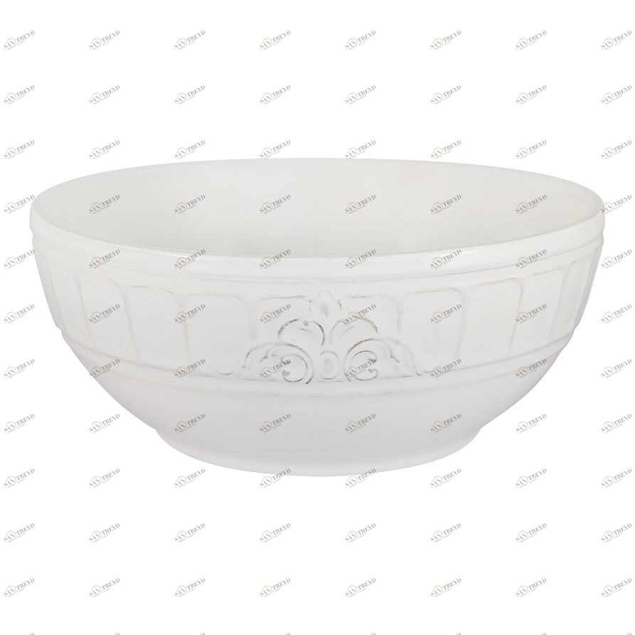 Салатник керамический белый Venice MATCERAMICA VENICE 00-3946689 Белый