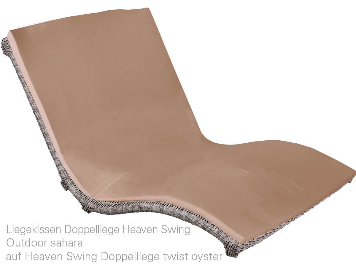 10.00.1443 Подушка для шезлонга двойной шезлонг Heaven Swing Outdoor sahara Mbm  - Вид №1