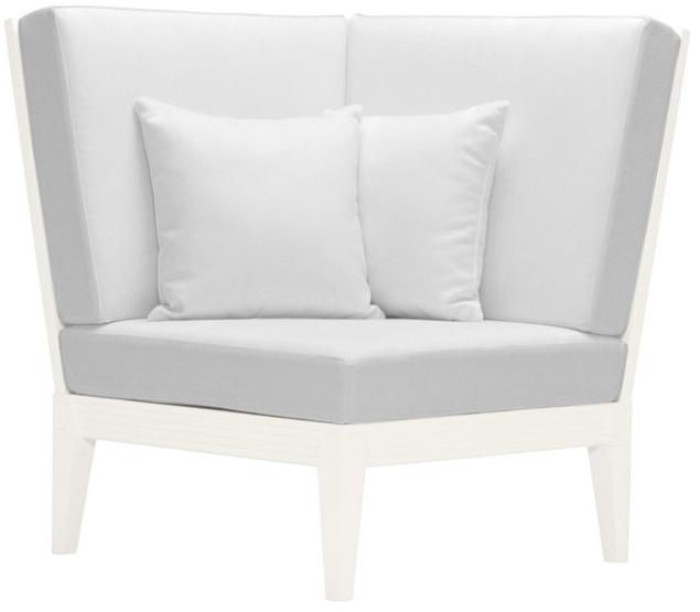 JANUS et Cie Угловой модуль из алюминия для модульного дивана Quadratl sun-id-1361338 - Вид №1