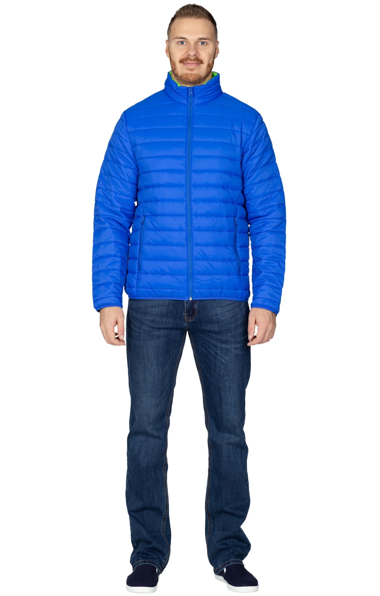 69621 Куртка стеганая  royal blue El-Risto  Зимняя спецодежда  размер S (88)  - Вид №3
