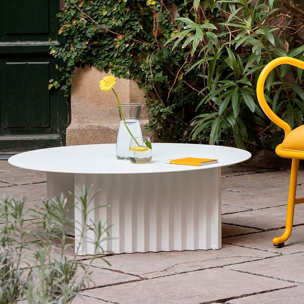 Стальной круглый низкий журнальный столик RS Barcelona Plec ARCH-00038257 - Вид №18