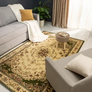 Ковер полипропилен Олимпос 150x230 см цвет зеленый