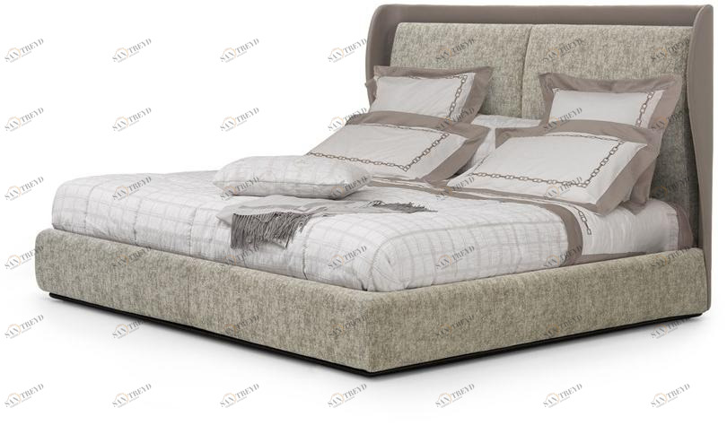Formitalia Двуспальная кровать с обивкой из ткани sun-id-1435946
