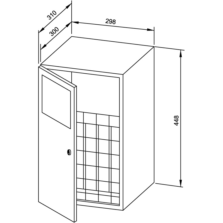728129 Контейнер для мусора WP139 WAGNER_EWAR A-LINE Wagner Ewar  - Вид №1