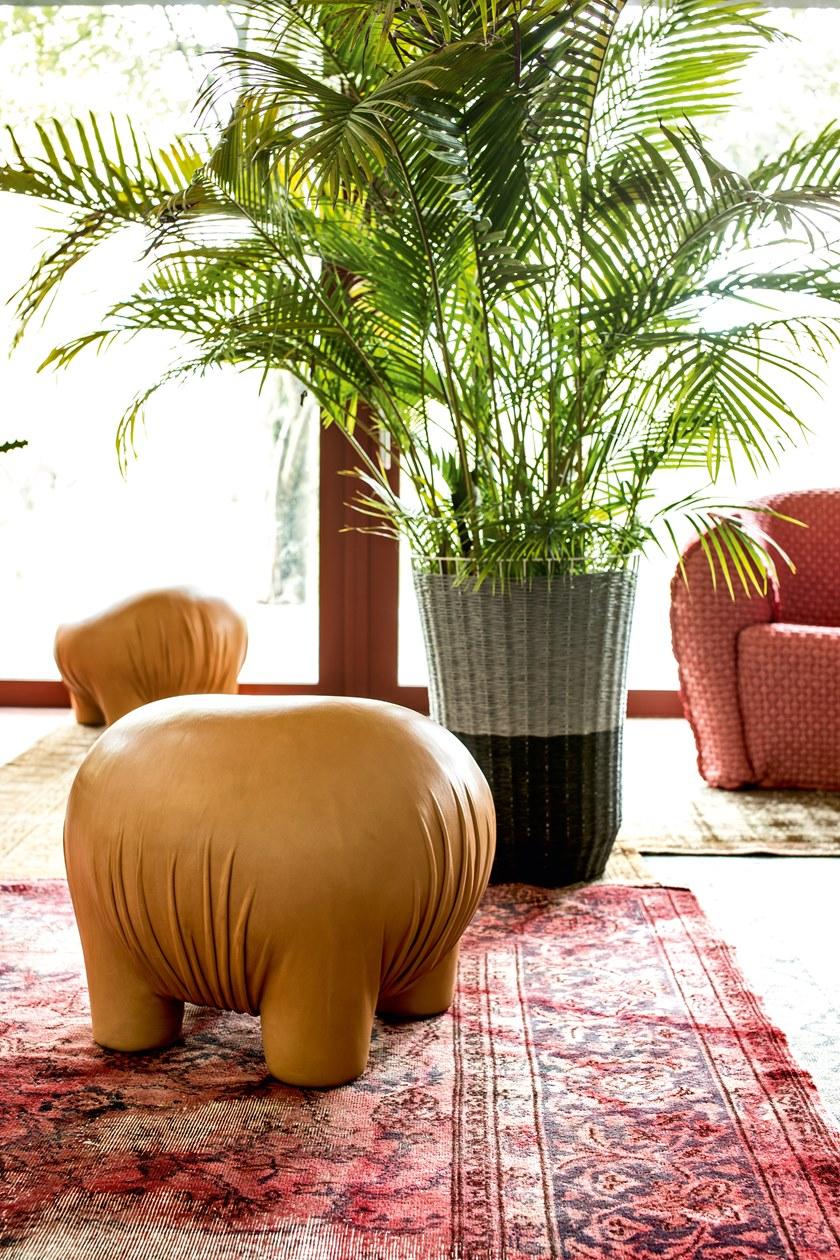 Moroso Пуф из кожи sun-id-1435594 - Вид №7