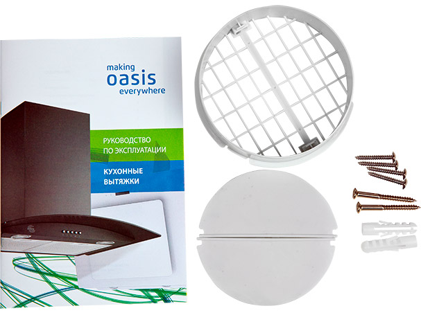 8166199 Вытяжка телескопическая Oasis UV-50S серебристый/серебристый STDN-0017424 - Вид №7