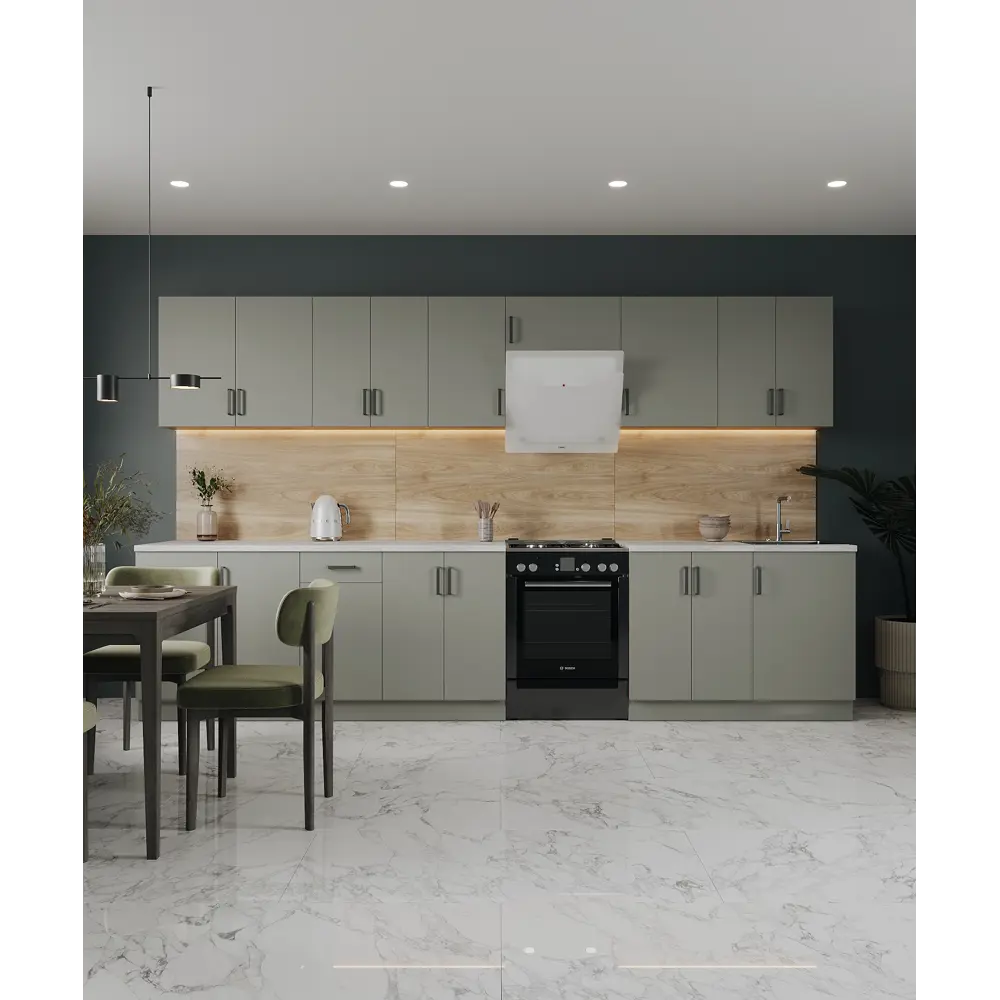 Кухонный шкаф напольный Нарбус 60x85x60 см ЛДСП цвет серый 89409133 STLM-2088771 Santreyd - Вид №11