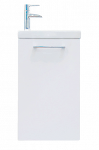 У37625 Тумба Ноктюрн 40П 1д, мдф, Белый глянец 1 Marka Ноктюрн