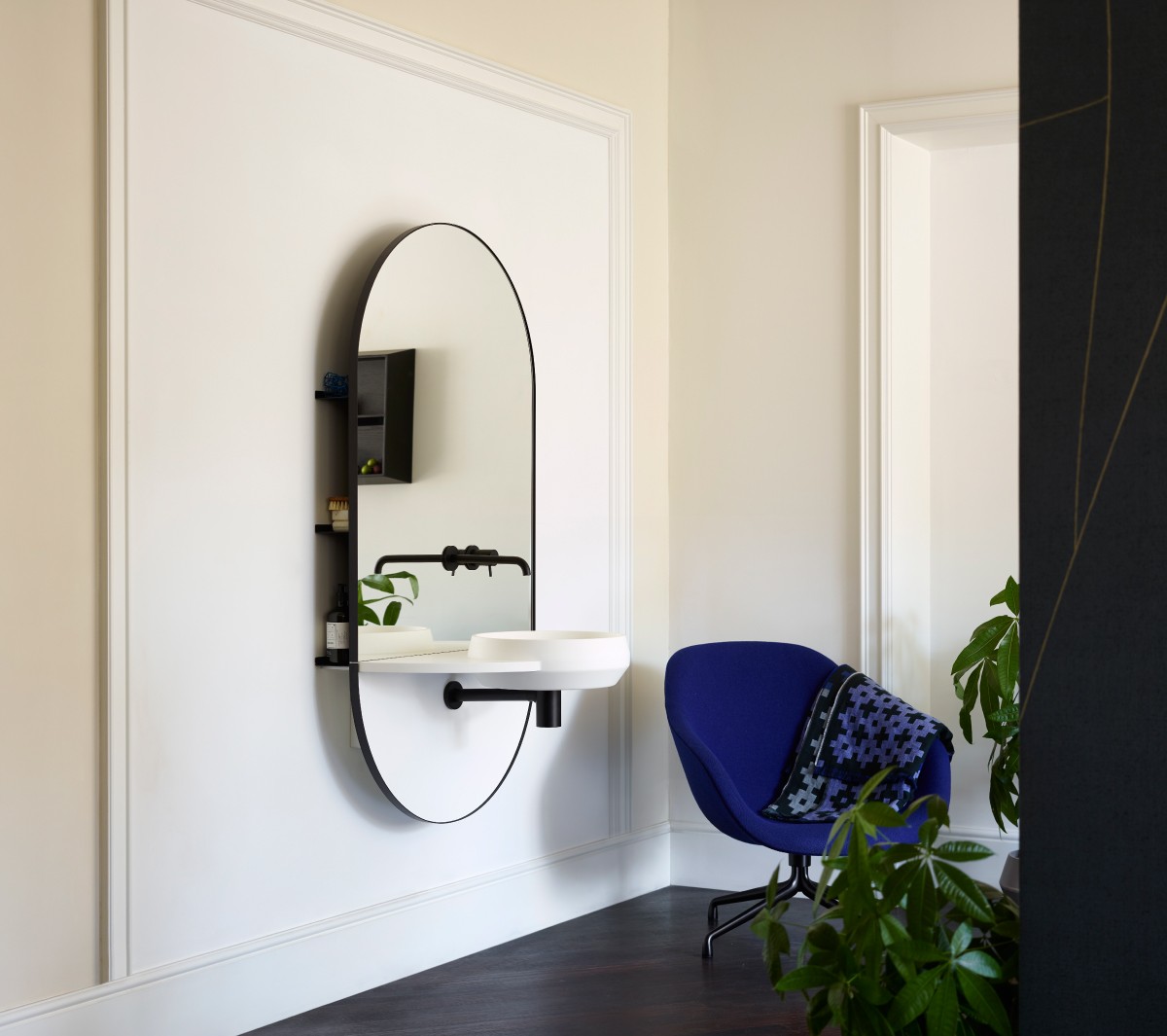 Ex.T ARCO Консоль с раковиной, зеркалом и посудой EXARCO/NE  - Вид №6