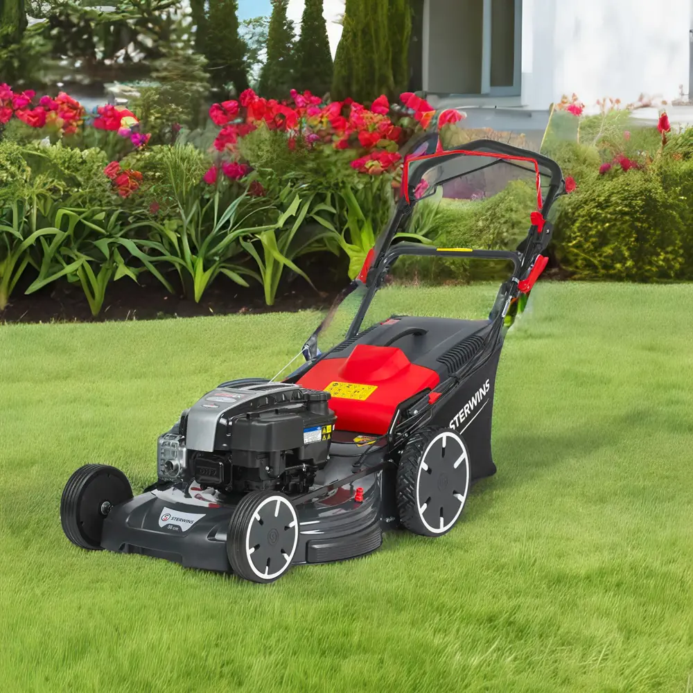Газонокосилка бензиновая самоходная Sterwins PRO Briggs&Stratton 4.3 л.с 56 см STLM-2023677 - Вид №12