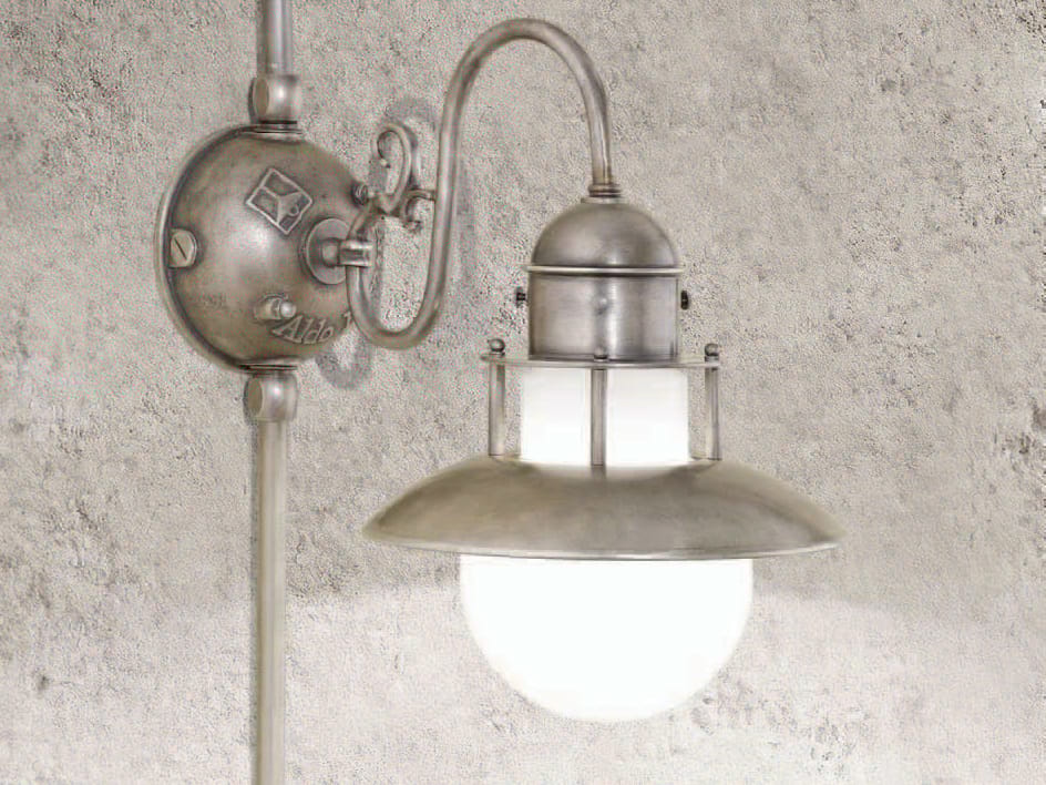 Металлическая наружная настенная лампа Aldo Bernardi Abbazia ARCH-00104840