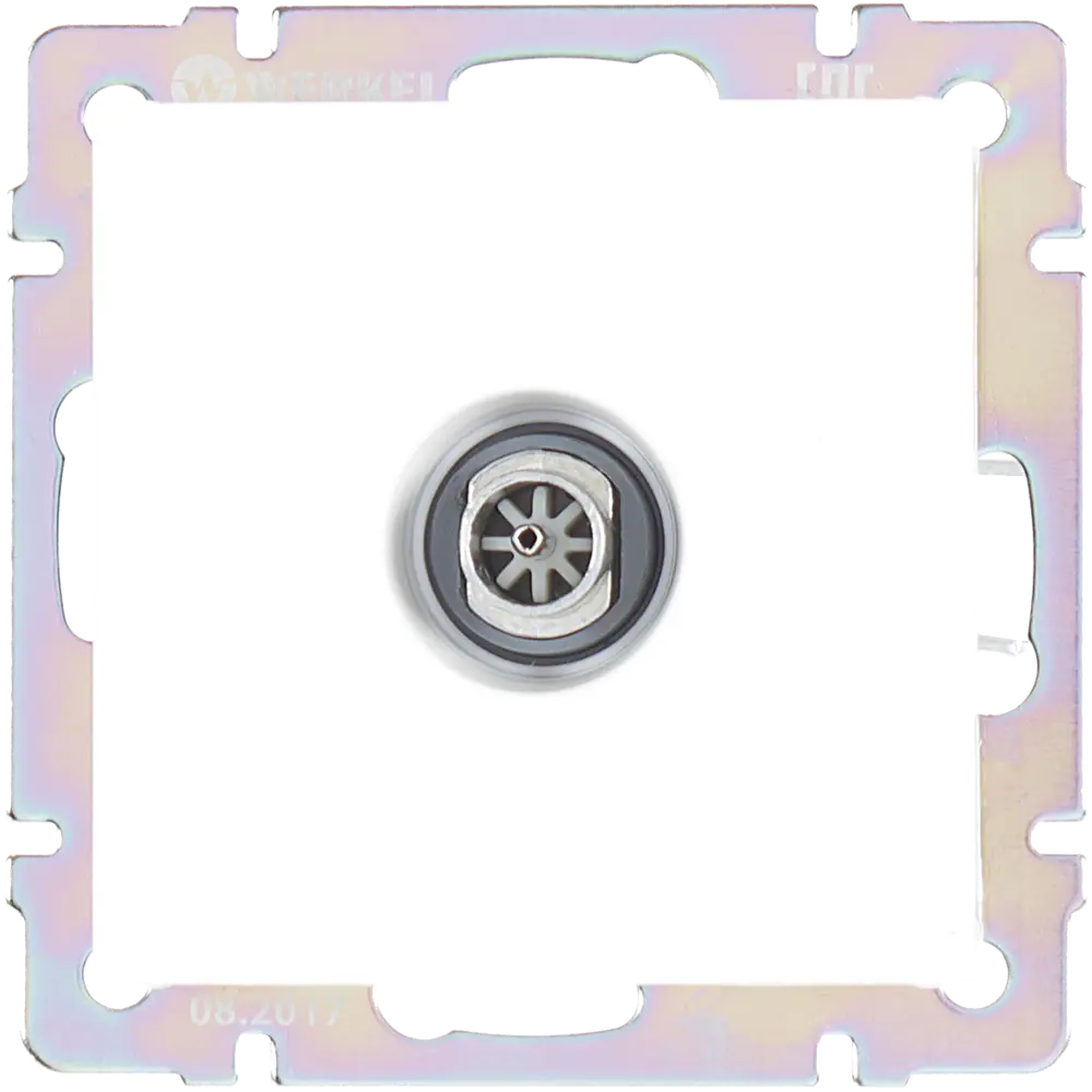 ТВ-розетка оконечная WERKEL для чёткого сигнала 17782133 Встраиваемые механизмы STLM-0008604