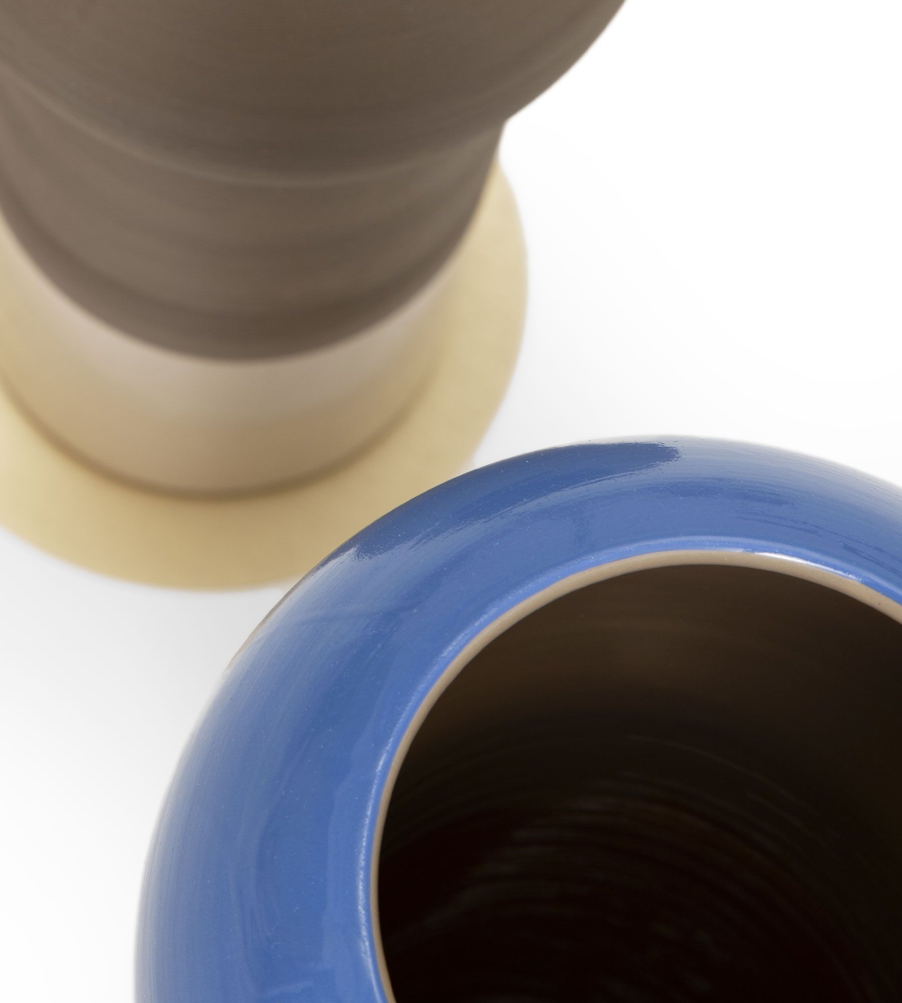 Глиняная ваза ручной работы Morica Design IBISCO JARDIN ARCTIQUE ARCH-00124773 - Вид №3