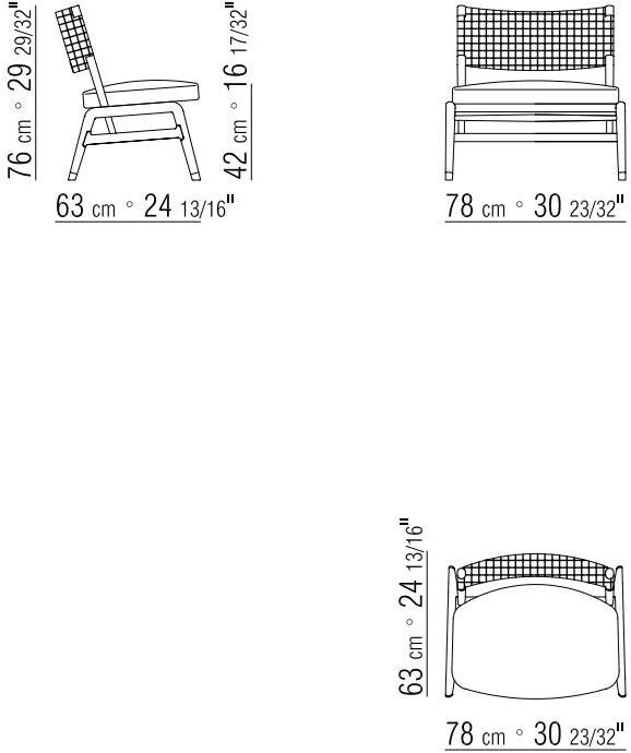 Flexform Кресло из ироко со встроенной подушкой Ortigia sun-id-1496871 - Вид №5