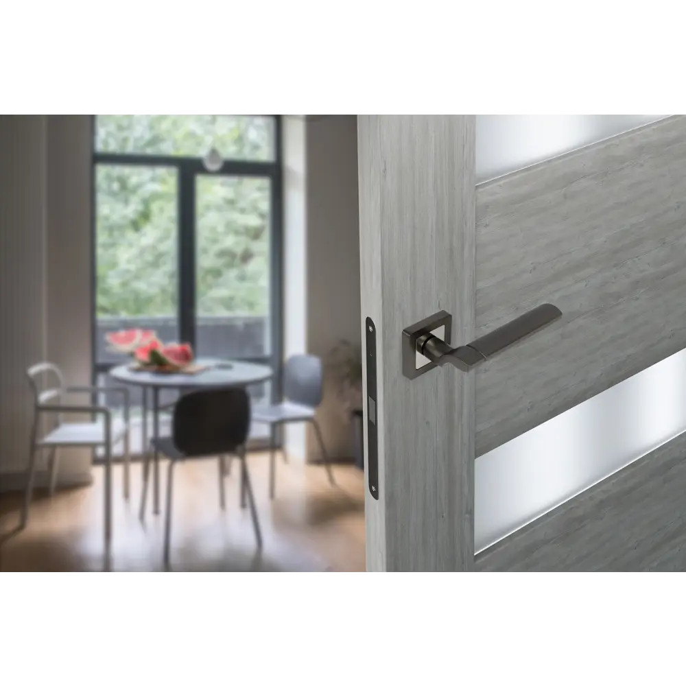 Дверные ручки EDSON EDS-114H-Q1 в цвете графит 85169340 STLM-0059367 - Вид №7