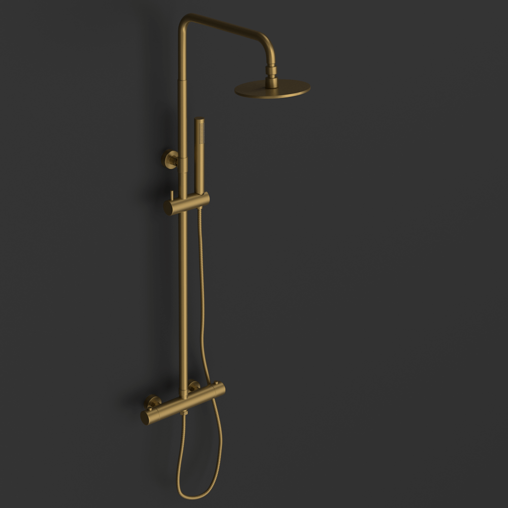 D425-L Термостатический двухпозиционный душ с лейкой Duten  - Вид №1