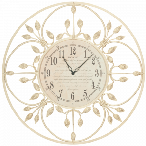 47007 Часы настенные London Time большие Айвори BOGACHO