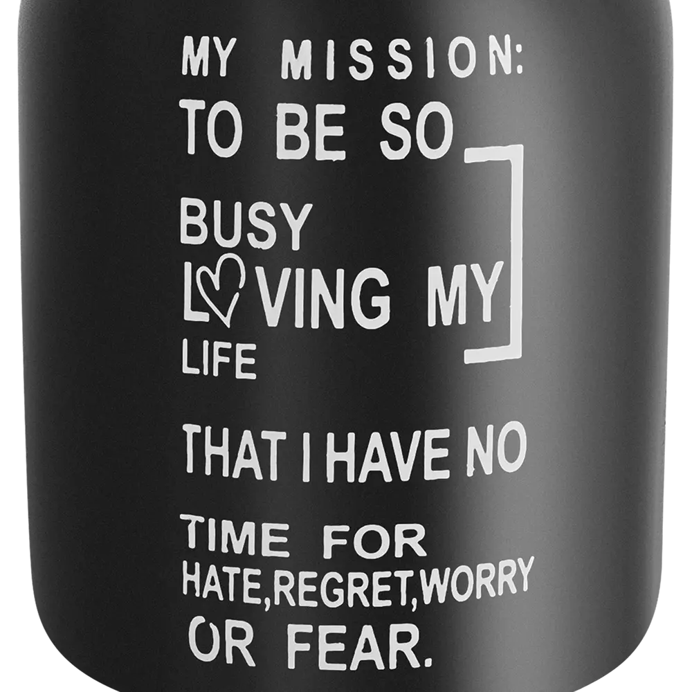Ваза Santreyd My Mission — чёрная глянцевая бутыль для интерьера 87691215 STLM-0075088 - Вид №3