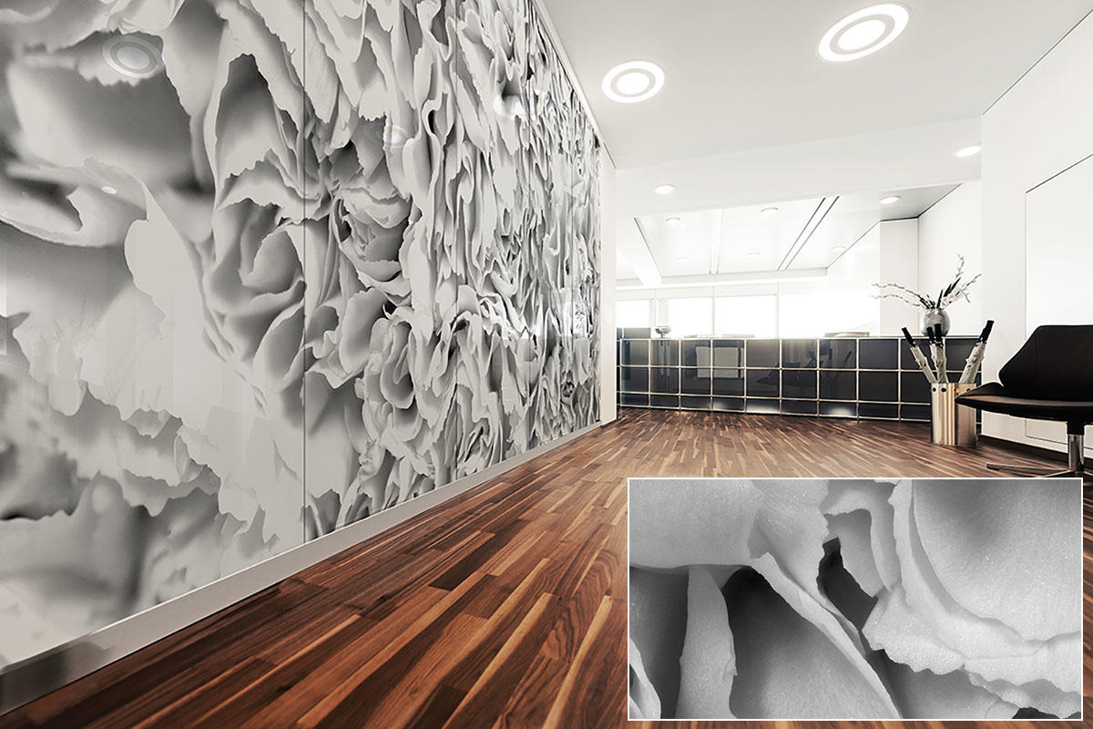 FSRT380 Стекло Vivispectra Zoom с прослойкой echeveria elegans Forms-surfaces  - Вид №10