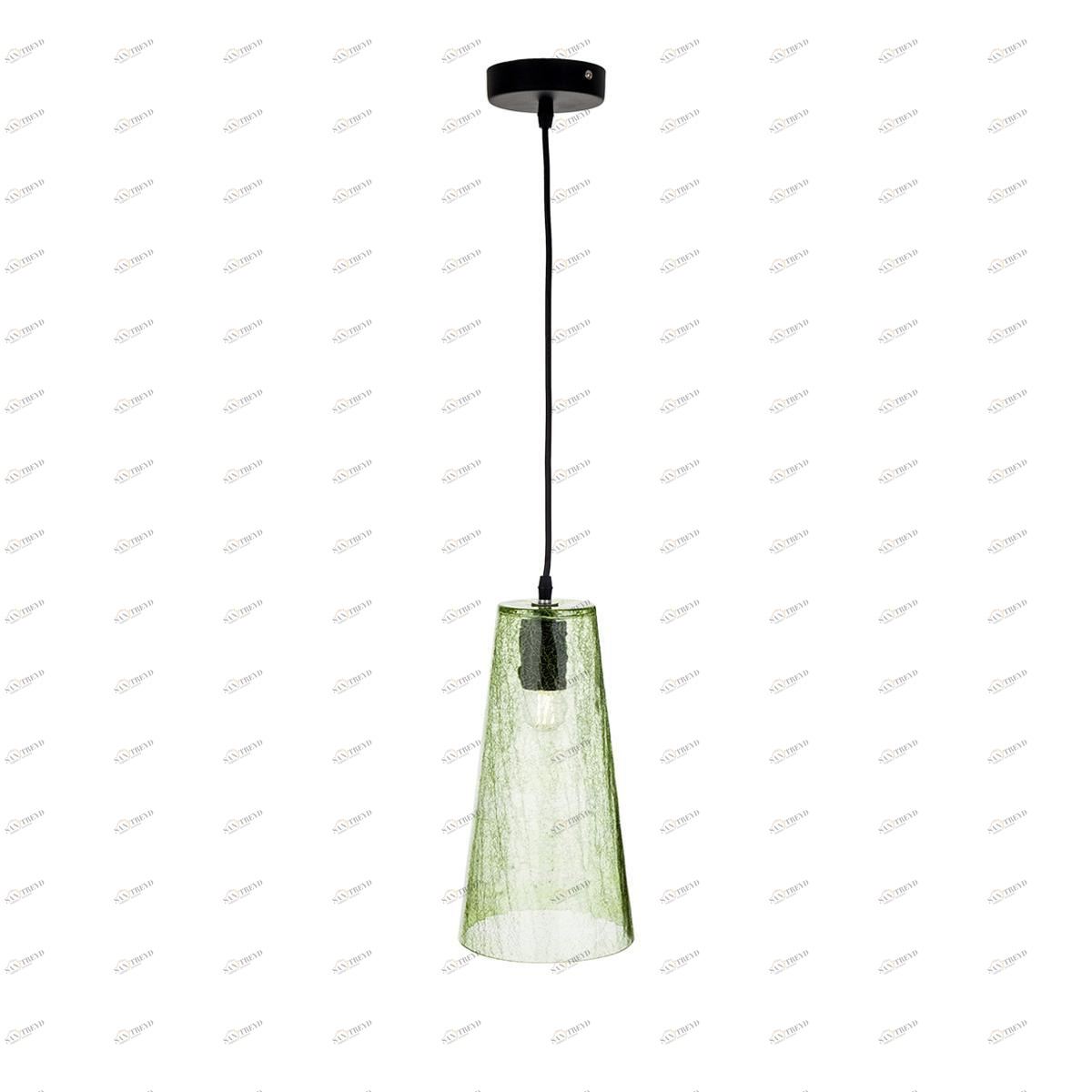 Подвесной светильник IDLamp Iris Color 243/1-Green IDLAMP IRIS COLOR 198787 Зеленый 