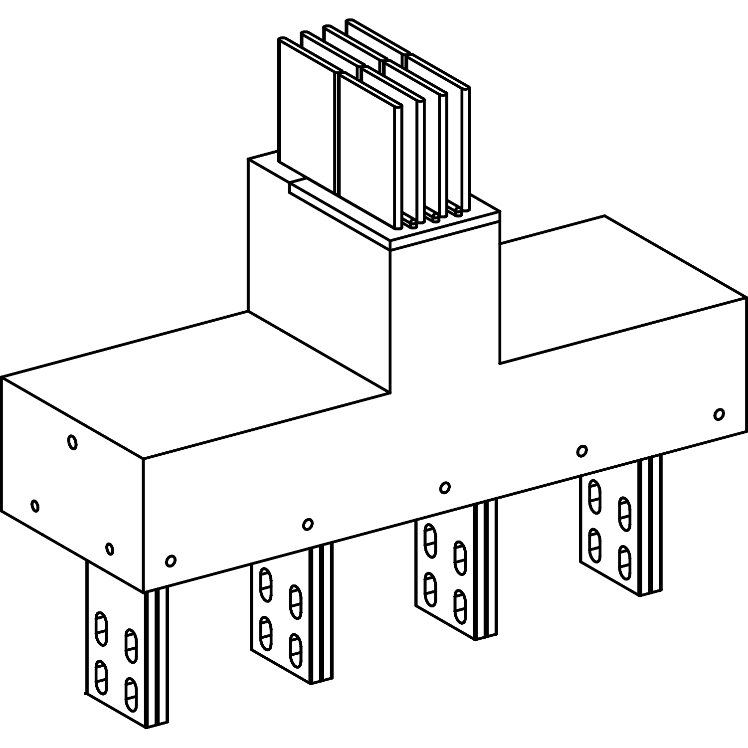 KRA0800ER32 СЕКЦИЯ ВВОДНАЯ ПРЯМАЯ Schneider Electric Canalis 