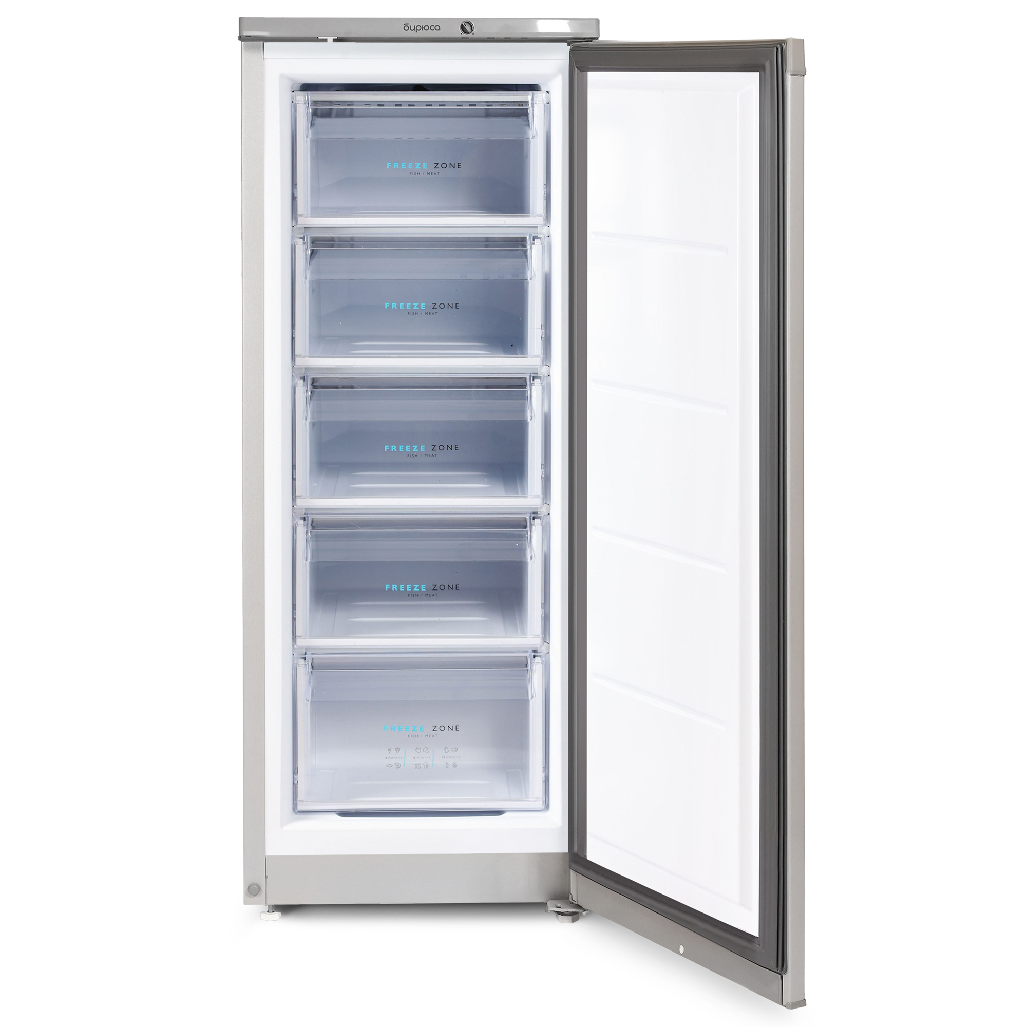 9283683 Морозильный шкаф  Бирюса M414 серебристый STDN-0087762 - Вид №1