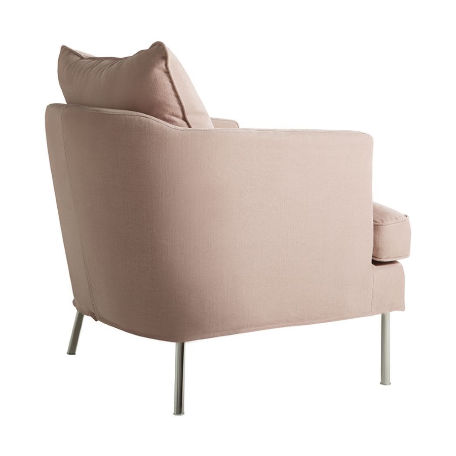 Кресло Julia, пудрово-розовое Sits S1281 - Вид №4