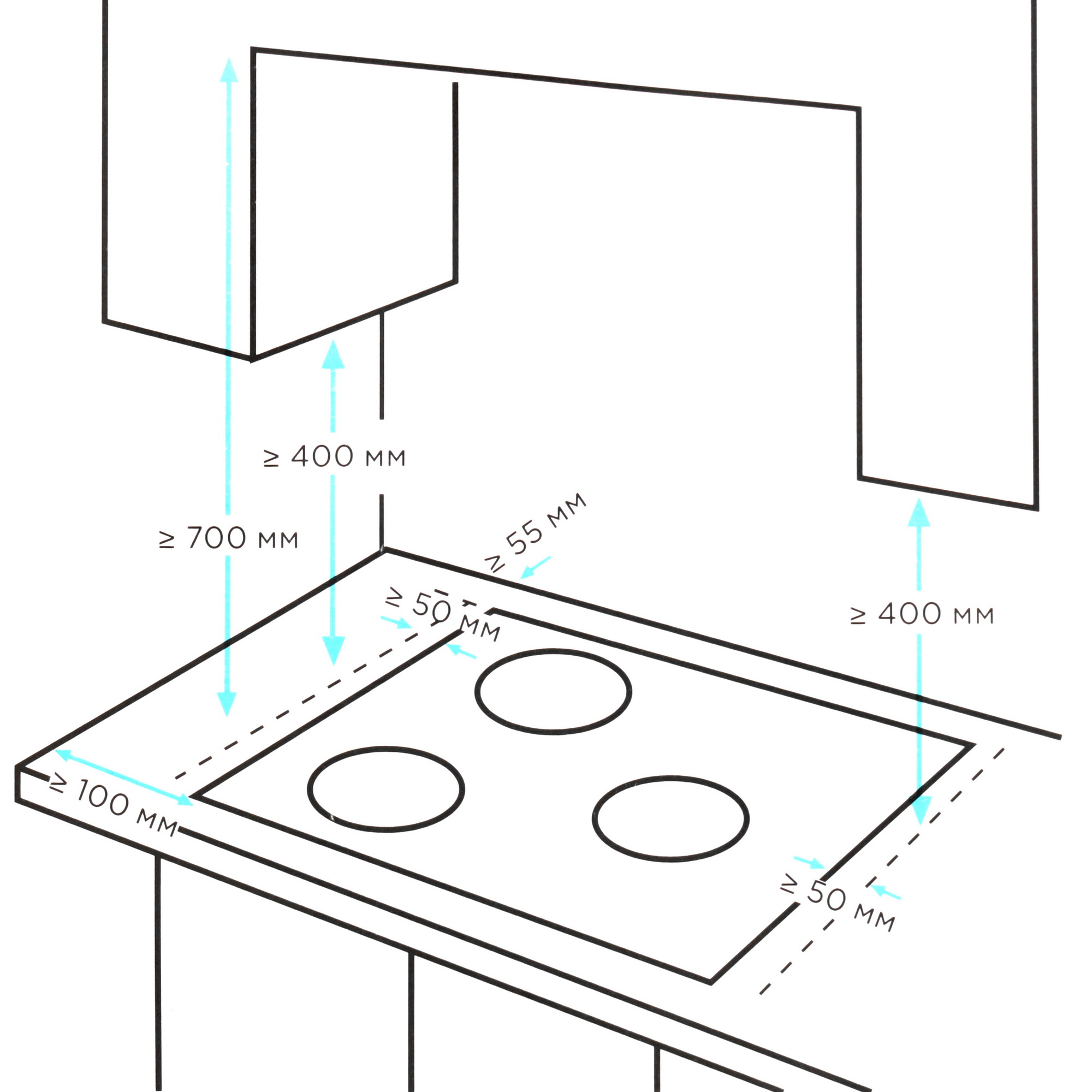 9146751 Газовая варочная поверхность Eigen GH-45M1MT STDN-0007477 - Вид №6
