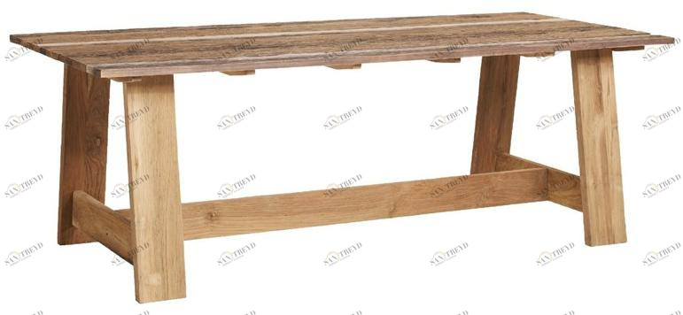 Kok Maison Прямоугольный садовый стол из тика sun-id-1474654