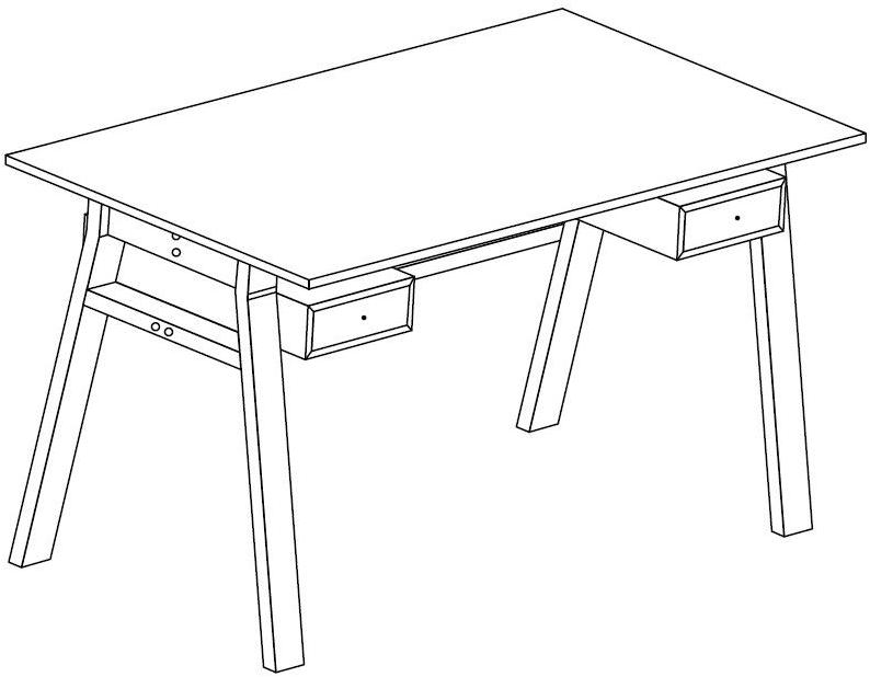 IFT Письменный стол sun-id-1471839 - Вид №1