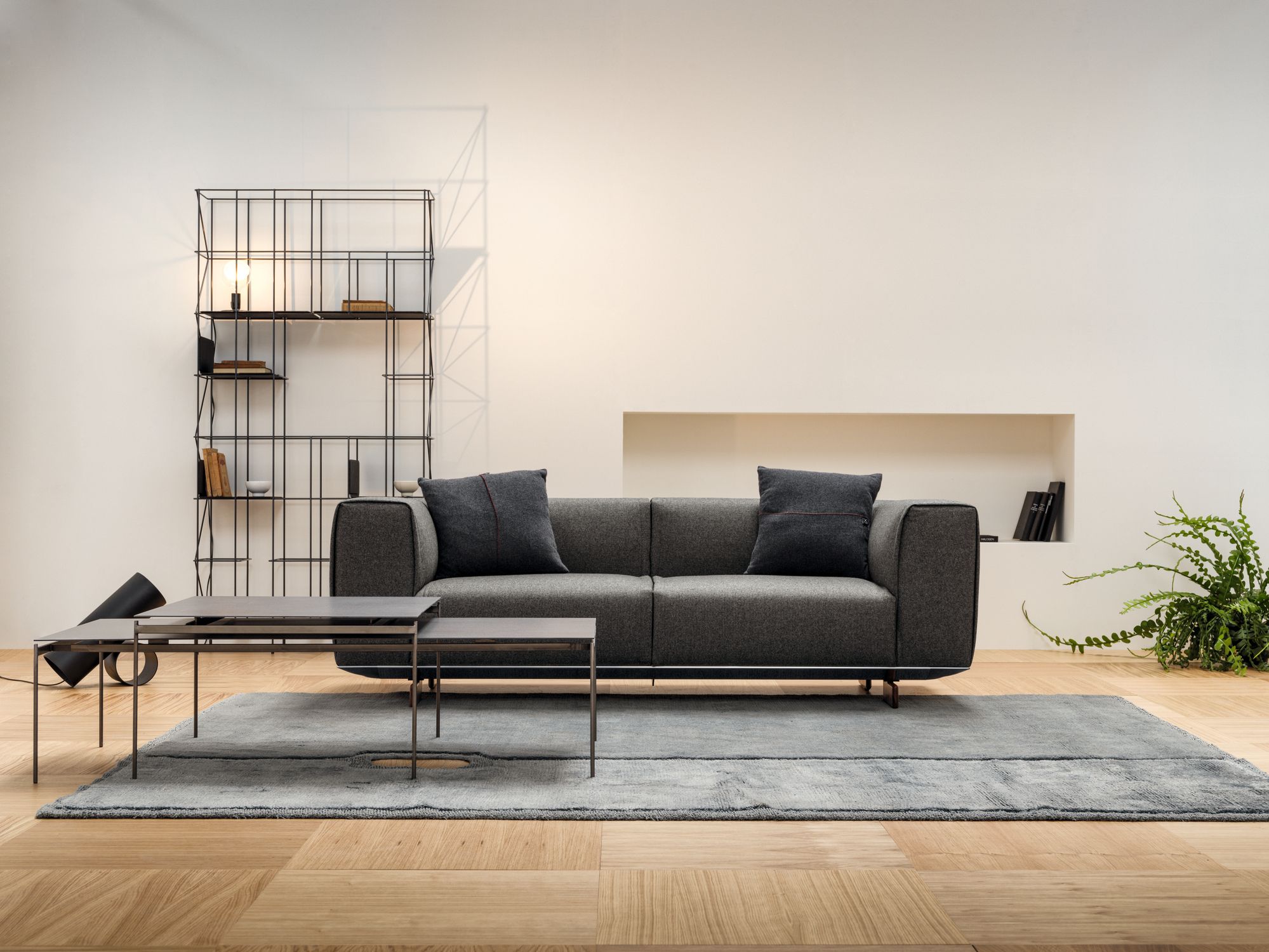 2-местный съемный диван из ткани или кожи Casamania & Horm Coleman ARCH-00084222 - Вид №2