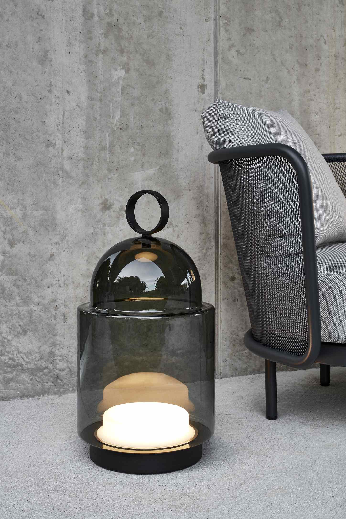 Батарея выдувное стекло светодиодный торшер BROKIS Dome Nomad ARCH-00098223 - Вид №3