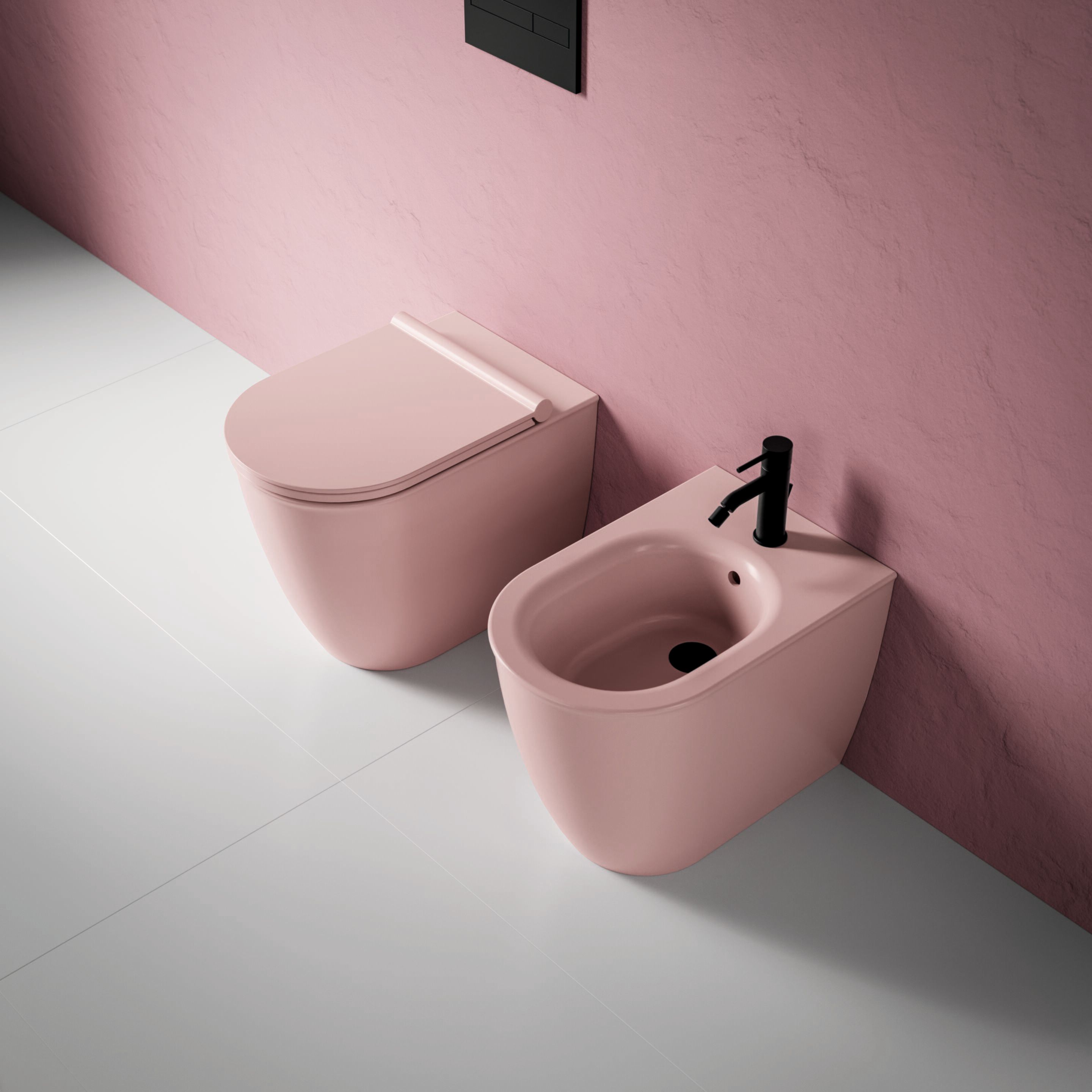 Керамическое напольное биде с переливом Ceramica Dolomite Mayka ARCH-00122711 - Вид №2