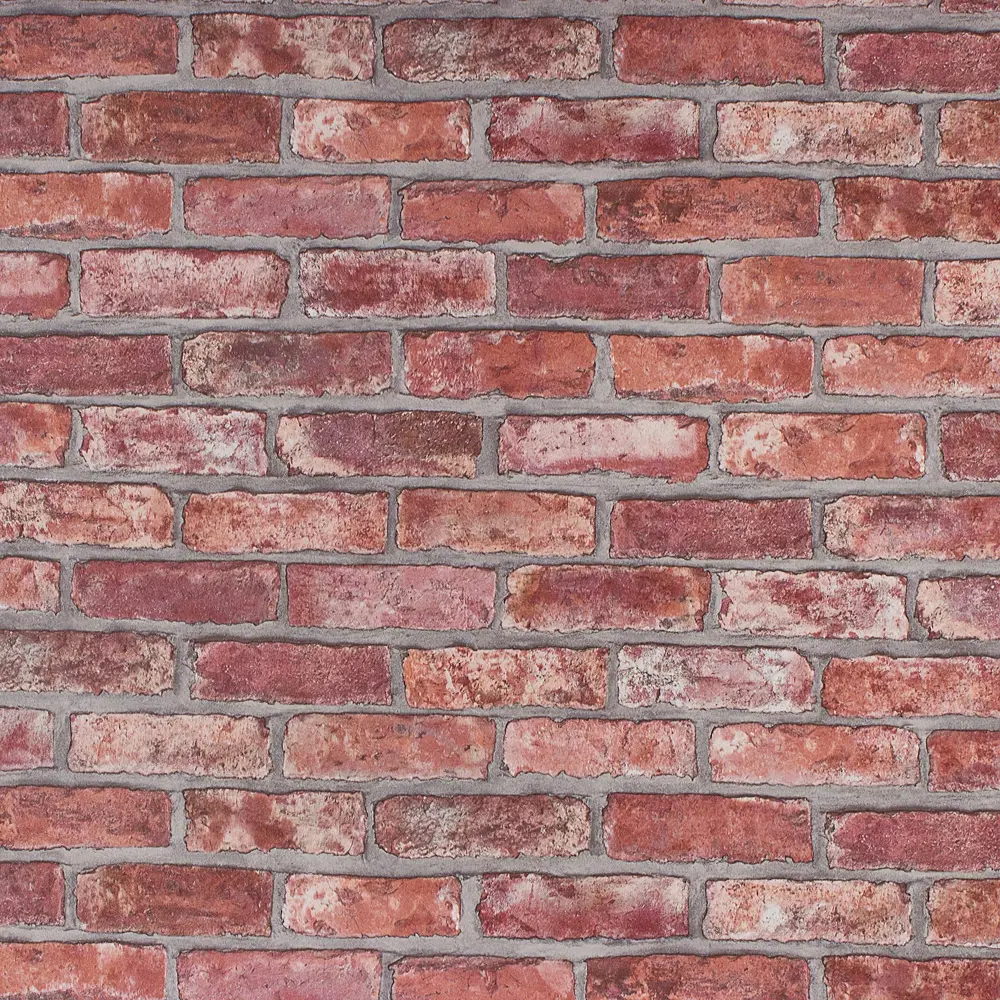 EURO DECOR Обои Лофт терракотовые - флизелиновые для стильного интерьера 18595305 STLM-0011609 - Вид №1