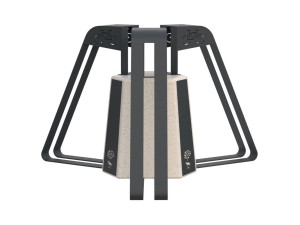 Металлические и бетонные велосипедные стойки