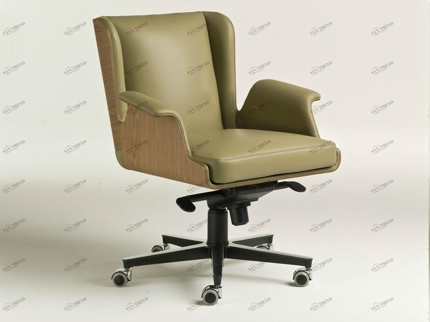 i 4 Mariani Кожаное кресло на колесиках Garbo sun-id-1377157