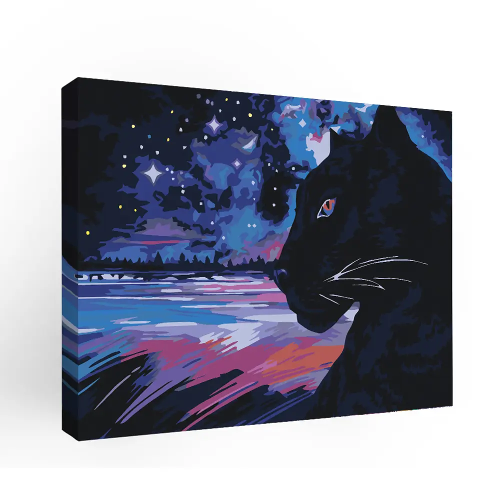 Картина по номерам Пантера 40х30 см FBRUSH STLM-2099778 - Вид №1