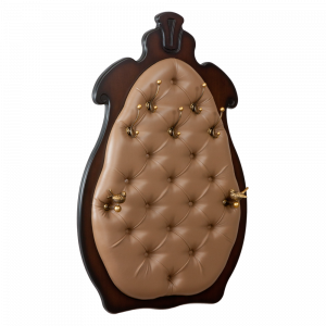 11554 Вешалка настенная Квин Каштан Капучино 1 BOGACHO