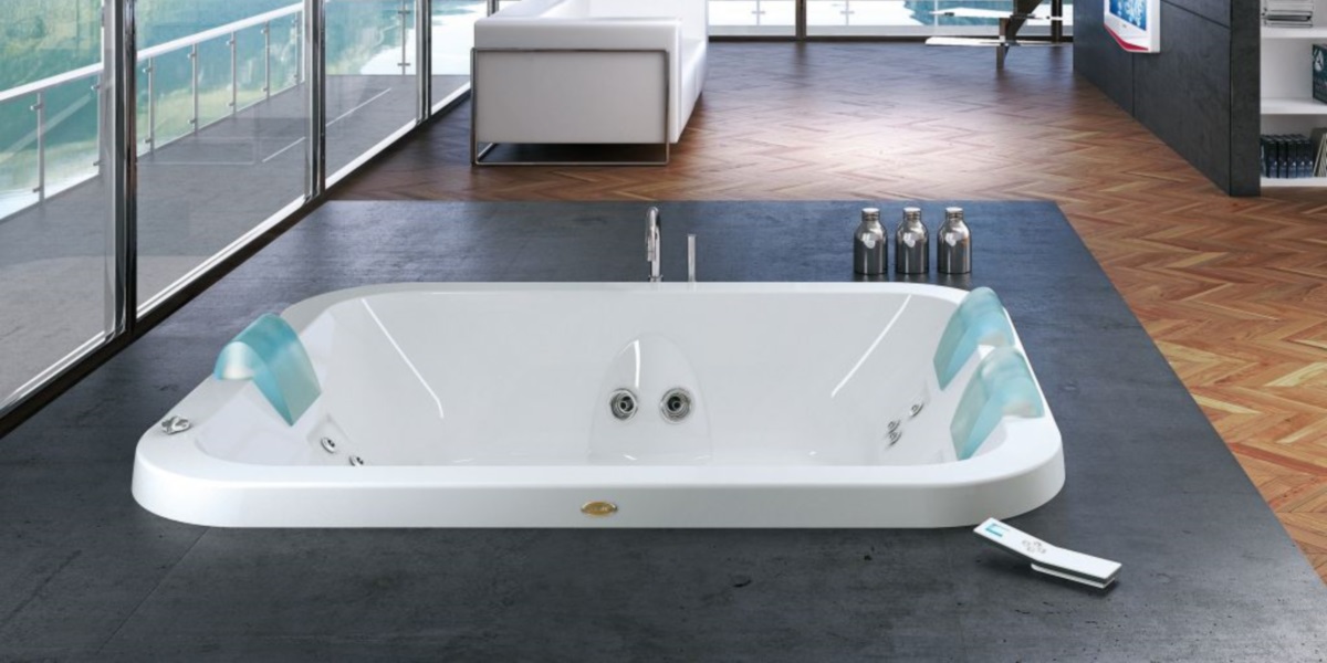 Ванна с гидромассажем "HYDRO FRIENDLY" Aquasoul Extra встроенная 9443-681 Jacuzzi 9443681 - Вид №2