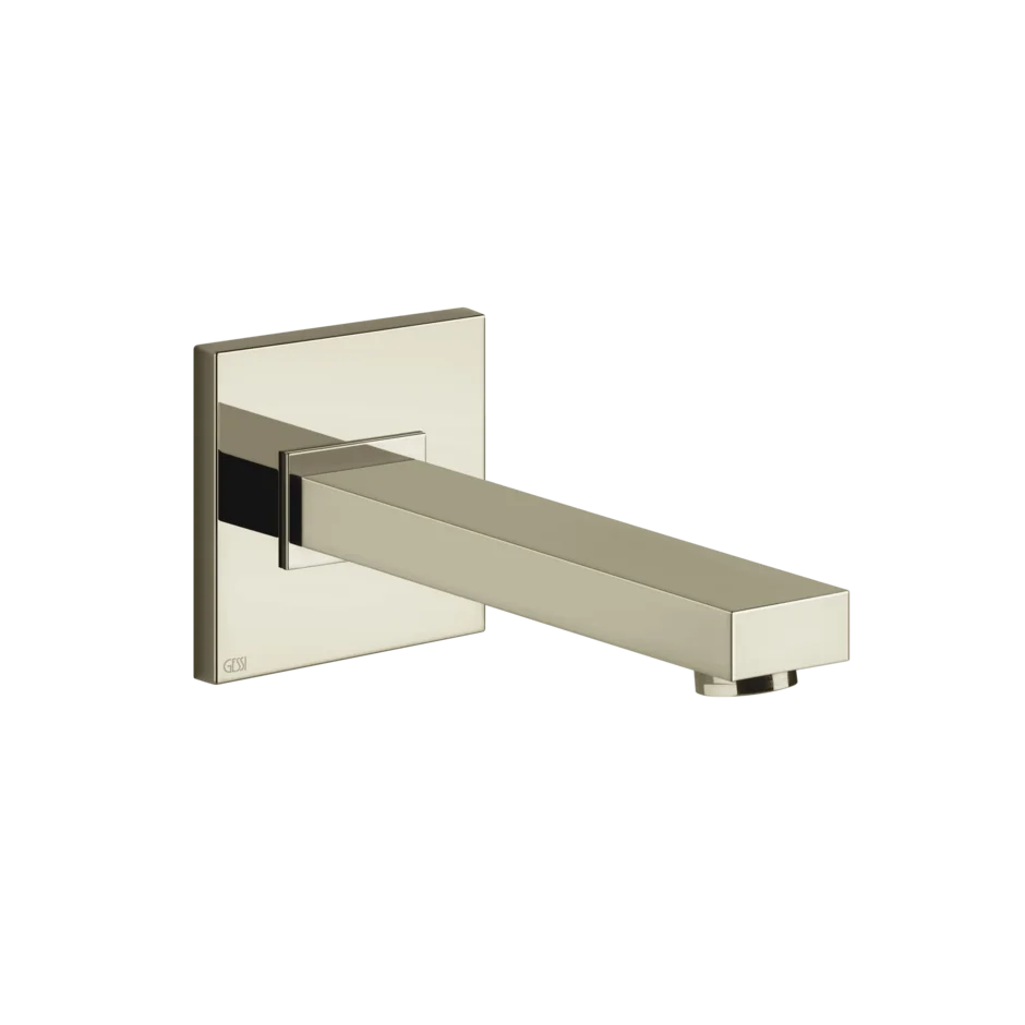 Носик для ванны 20120 720 Gessi Rettangolo k НИКЕЛЬ PVD 20120720
