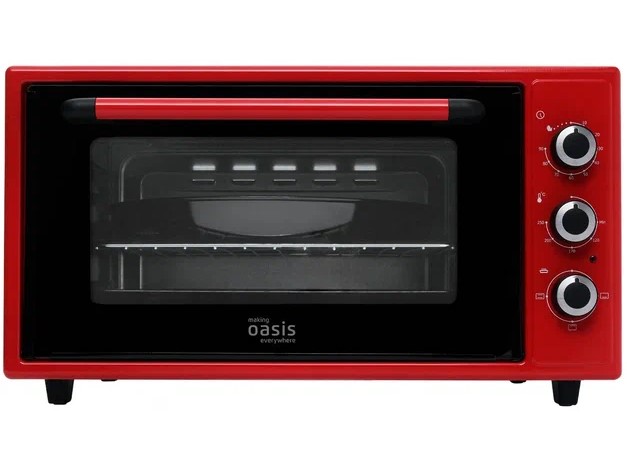 9146389 Мини-печь Oasis M-50R красный STDN-0150592