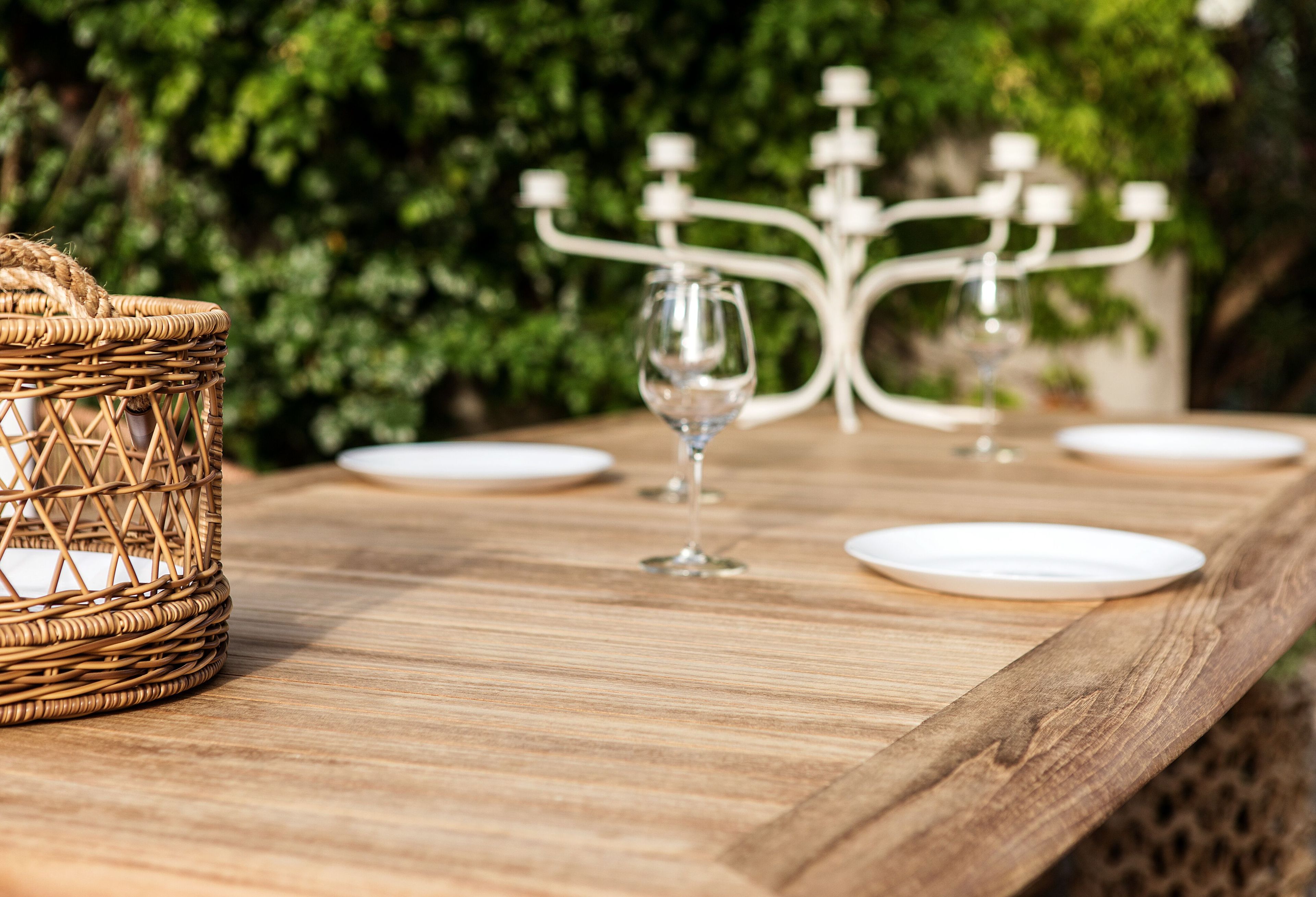 Прямоугольный садовый стол из тикового дерева cbdesign Continuum ARCH-00146578 - Вид №14