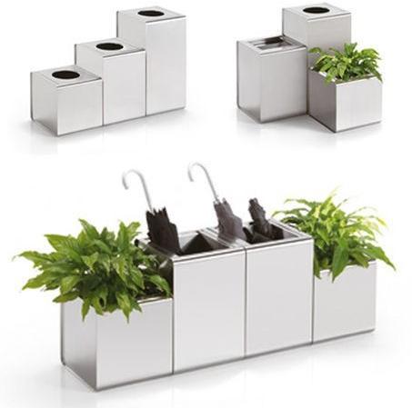 Caimi Brevetti Подставка для зонтов для офиса из нержавеющей стали Prisma sun-id-1460802 - Вид №1