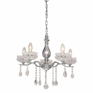 Подвесная люстра Silver Light Venere 724.54.5 SILVER LIGHT VENERE 186018 Хром
