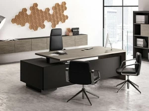 Las Mobili Прямоугольный стол с системой управления кабелями Elite