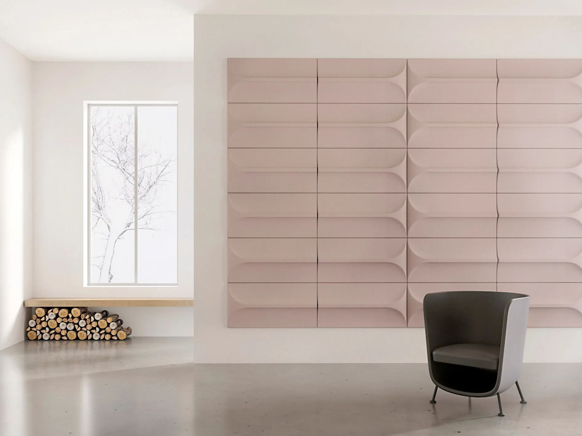 Акустическая панель из полиэстера Bla Station Arc ARCH-00131898 - Вид №2